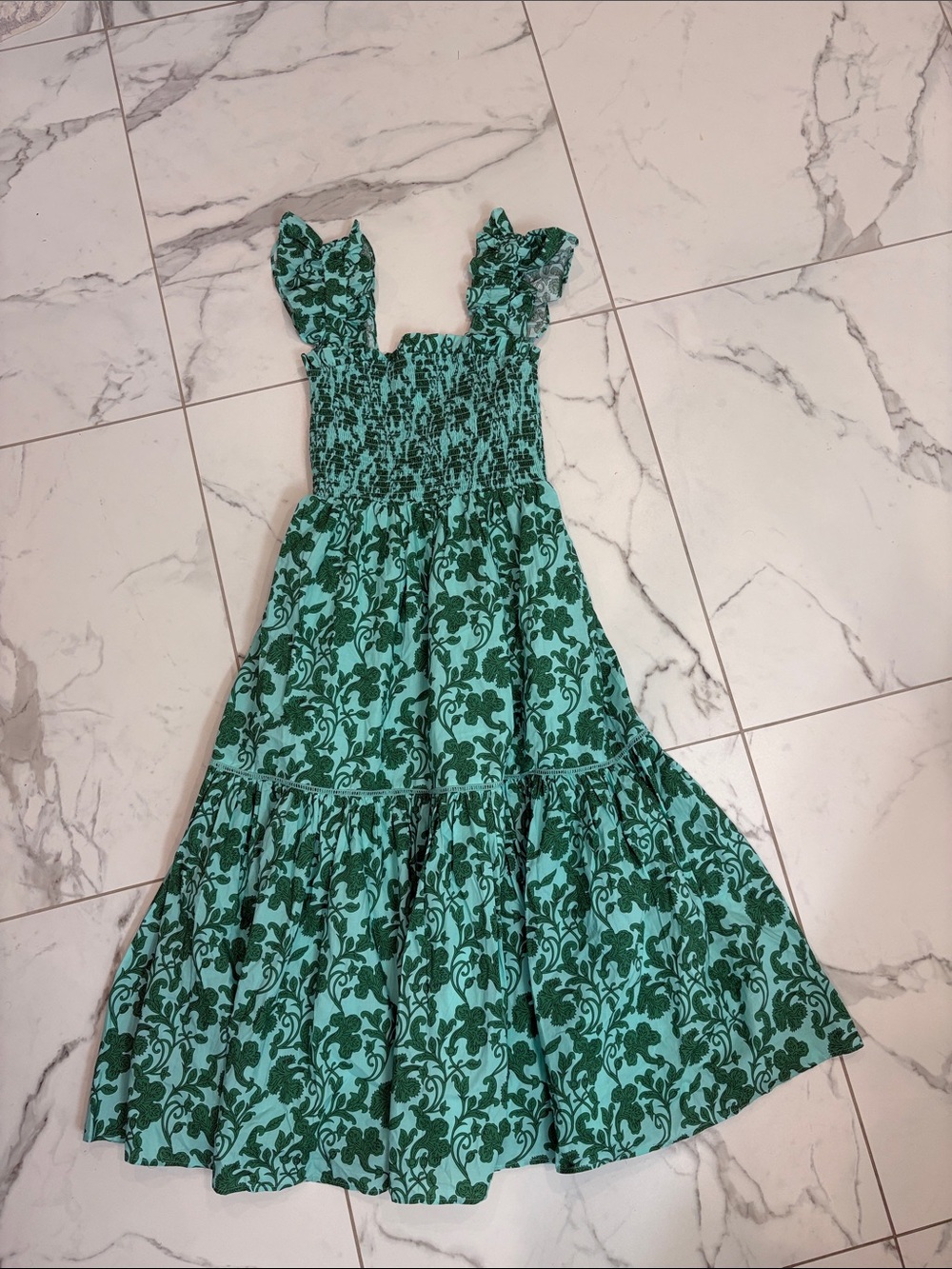 Hyacinth house Mint Julep Eleanor Midi Dress sz S
